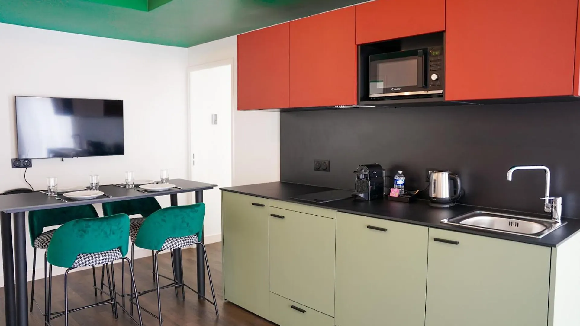 *** Lägenhetshotell All Suites Appart & Hotel Paris 13 Porte D'Italie Frankrike